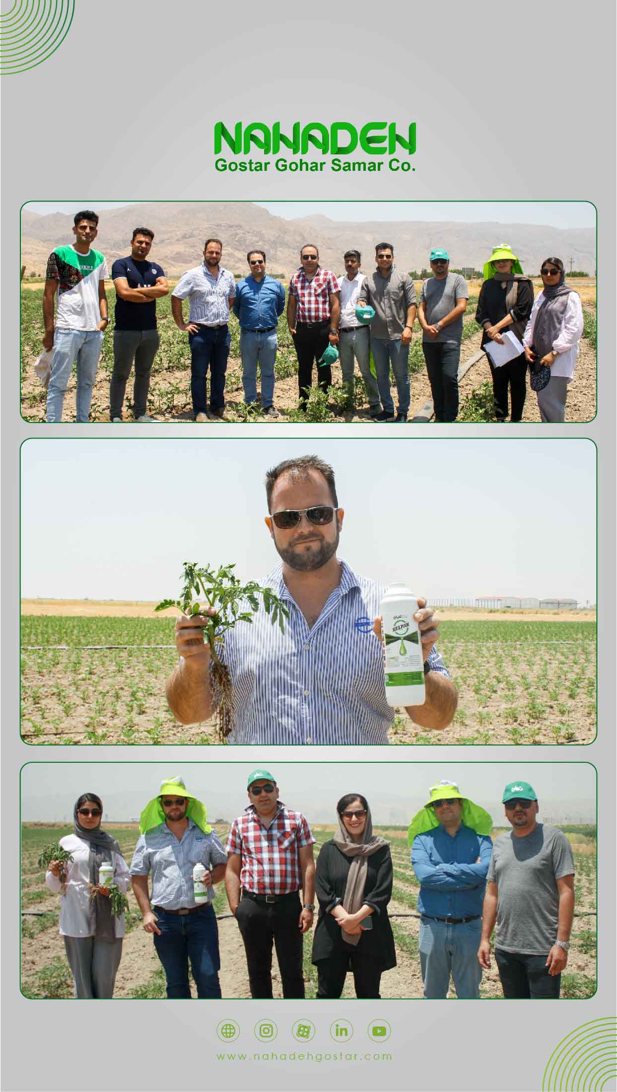 Visit of professor Heino Papenfus, Physiologist of Kelp Products Company